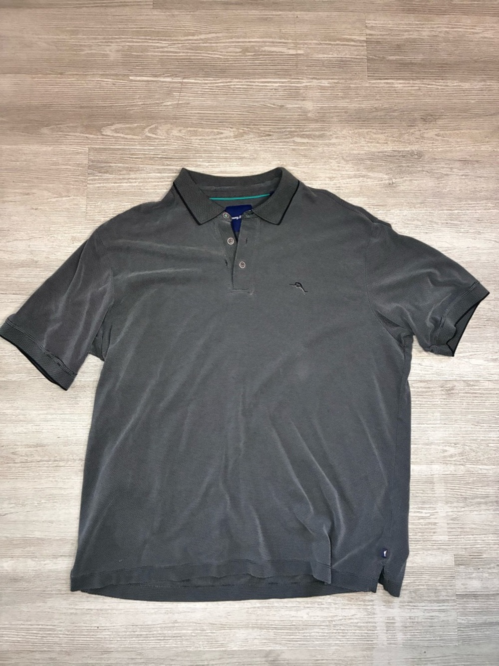 Tommy Bahama Polo Gray Shirt Size XL Golf Summer Beach Work Casual